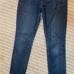 Vintage Lucky Brand Dark Blue Skinny Jeans